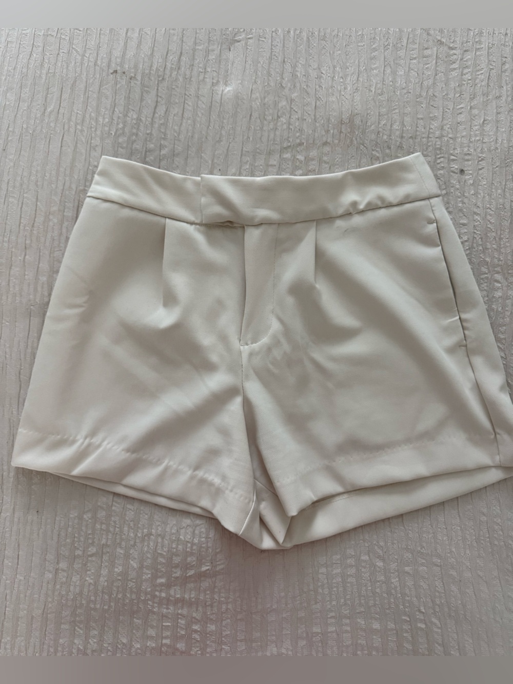 a new day Ivory High-Rise Tailored Shorts